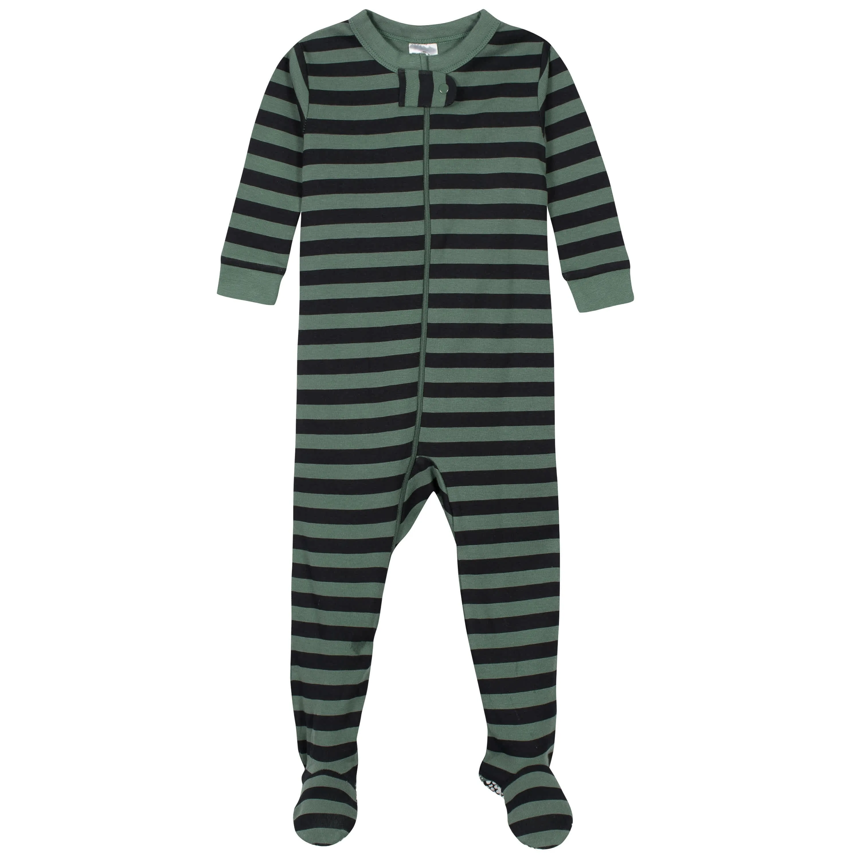 2-Pack Baby & Toddler Boys Bear Snug Fit Footed Cotton Pajamas