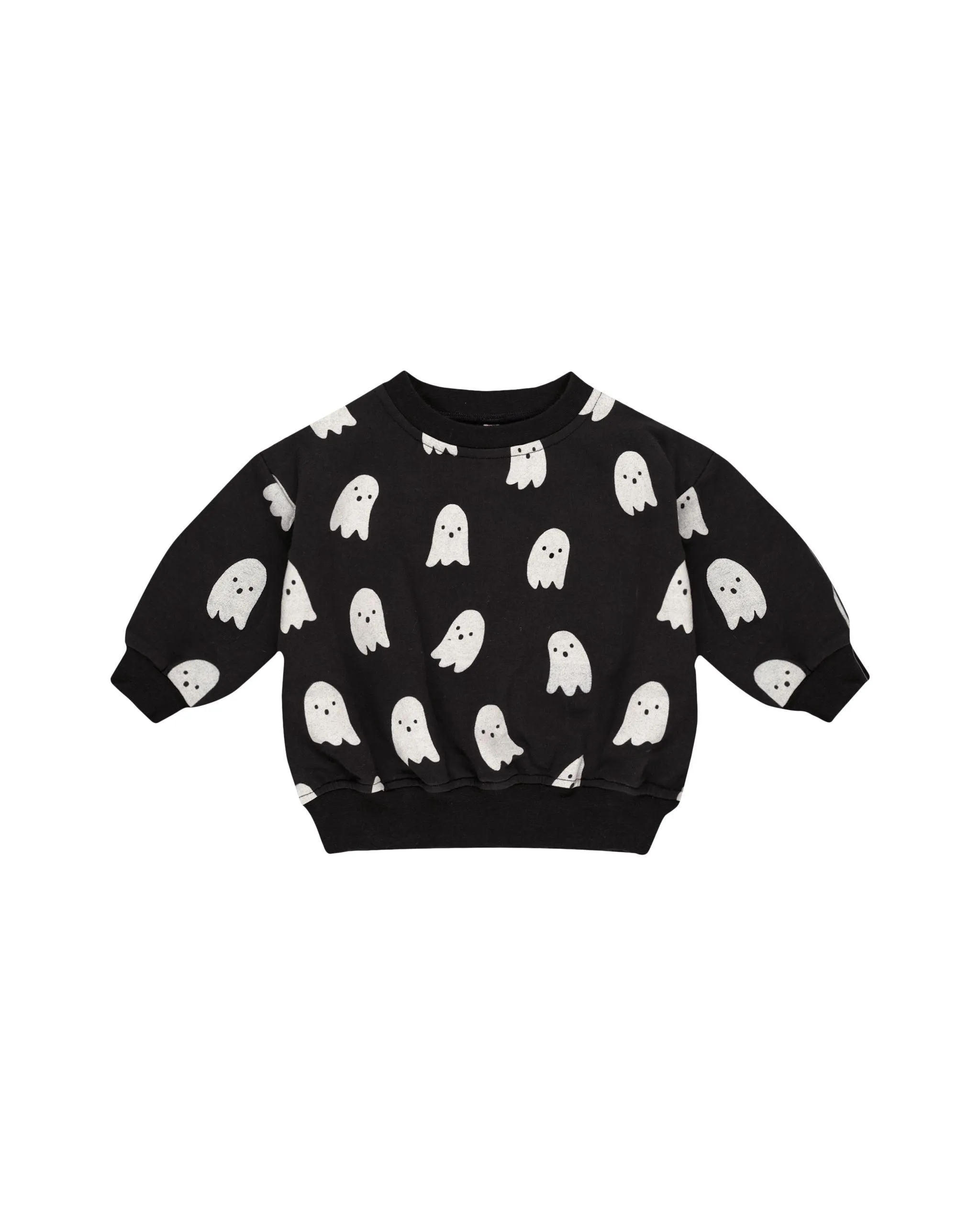 Baby Unisex Sets| 2PCS:Relaxed Halloween Sweatsuit- Ghosts | Quincy Mae