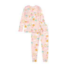 Bird & Bean Bamboo Long Sleeved PJ Set - Nova