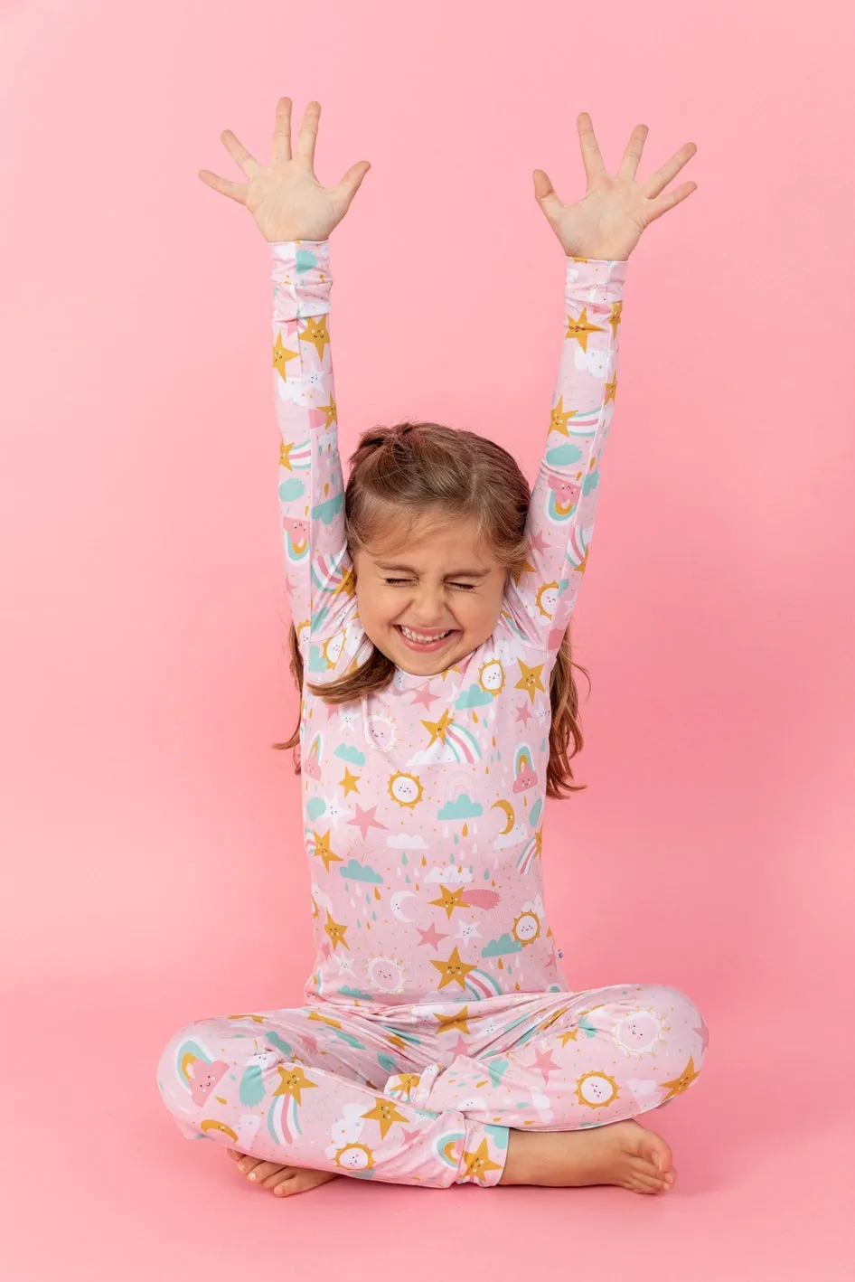 Bird & Bean Bamboo Long Sleeved PJ Set - Nova