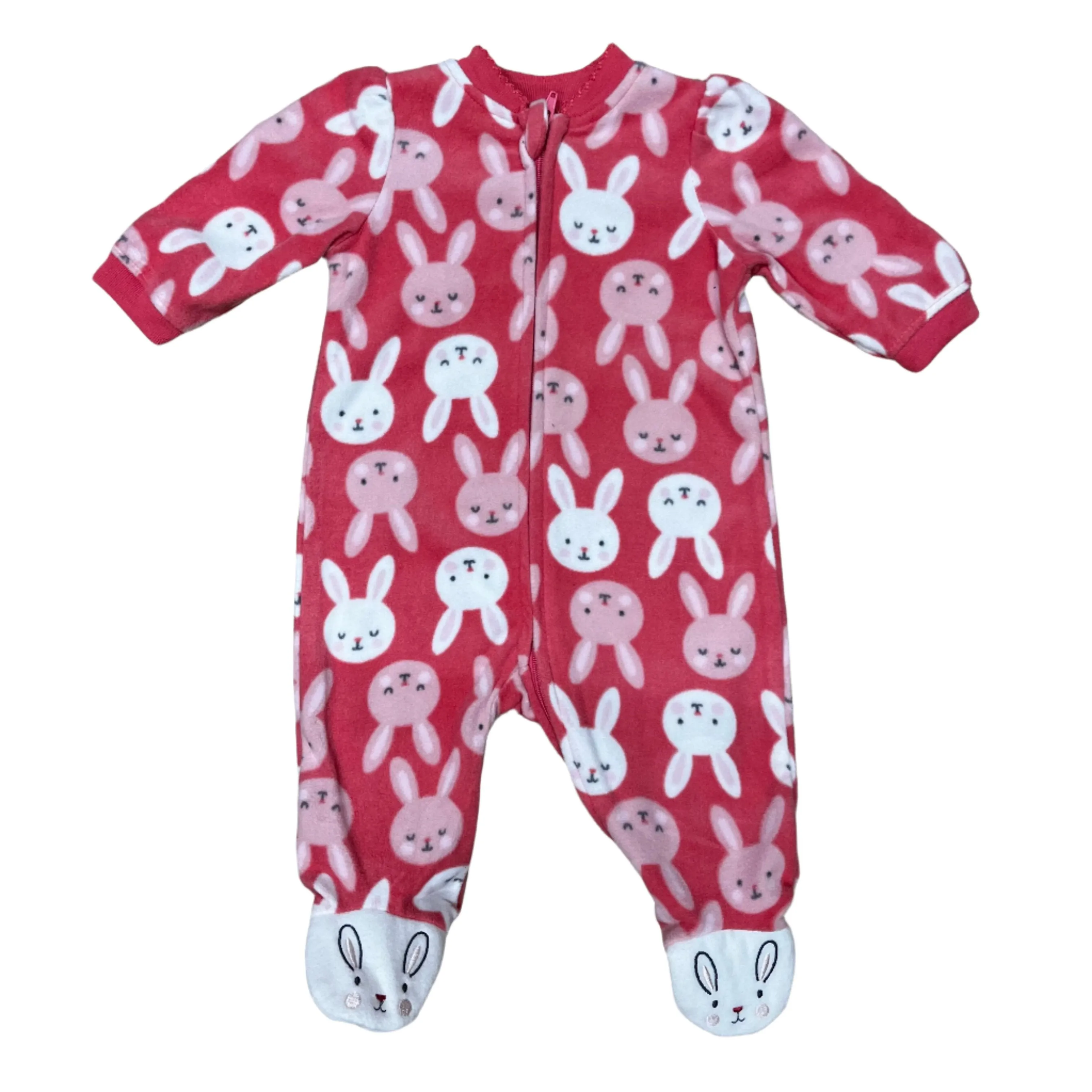 Bunny Fleece Sleeper Footie