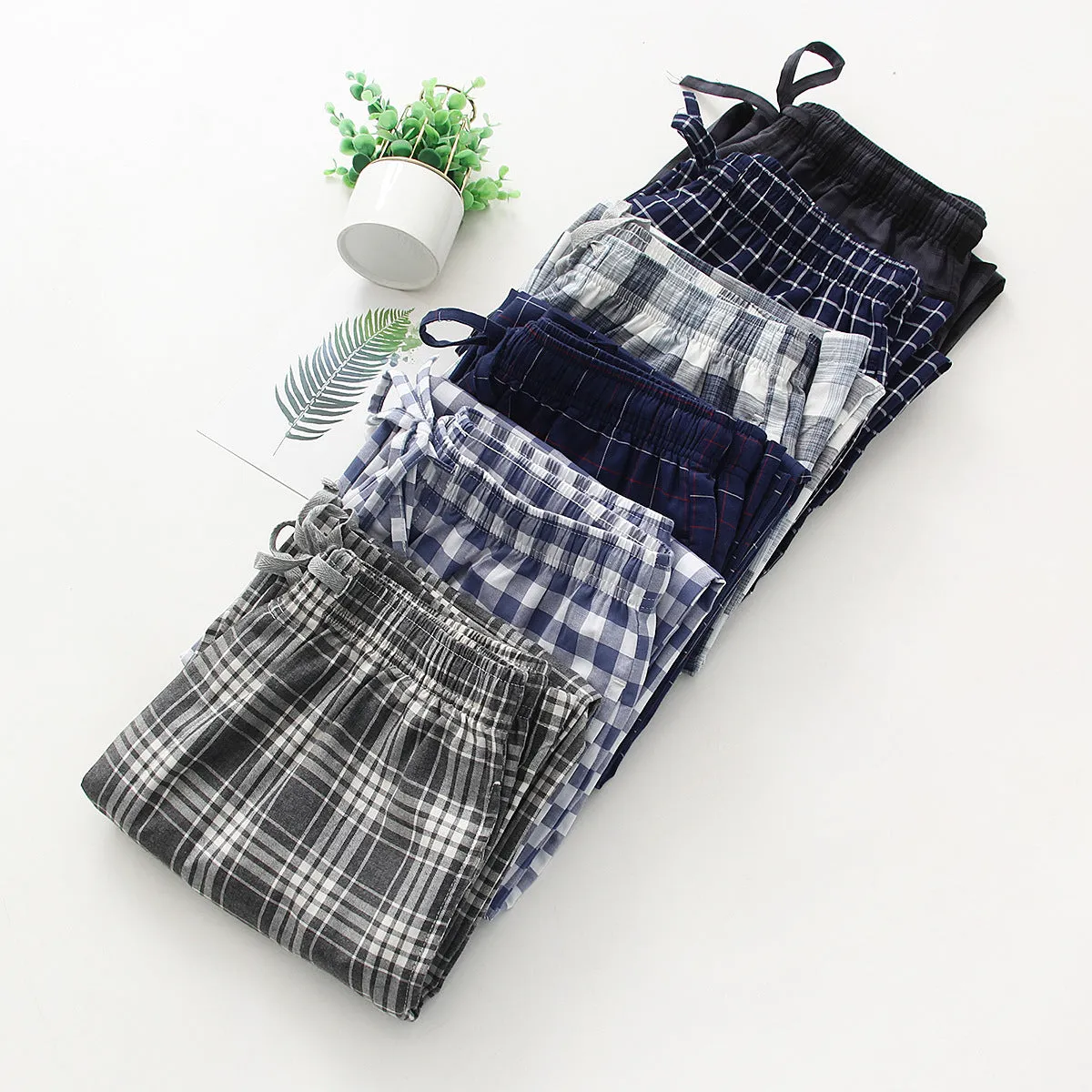 Cotton Oversize Loose Comfortable Breathable Spring And Summer Men's Thin Pajamas Men sleeveless pajamas