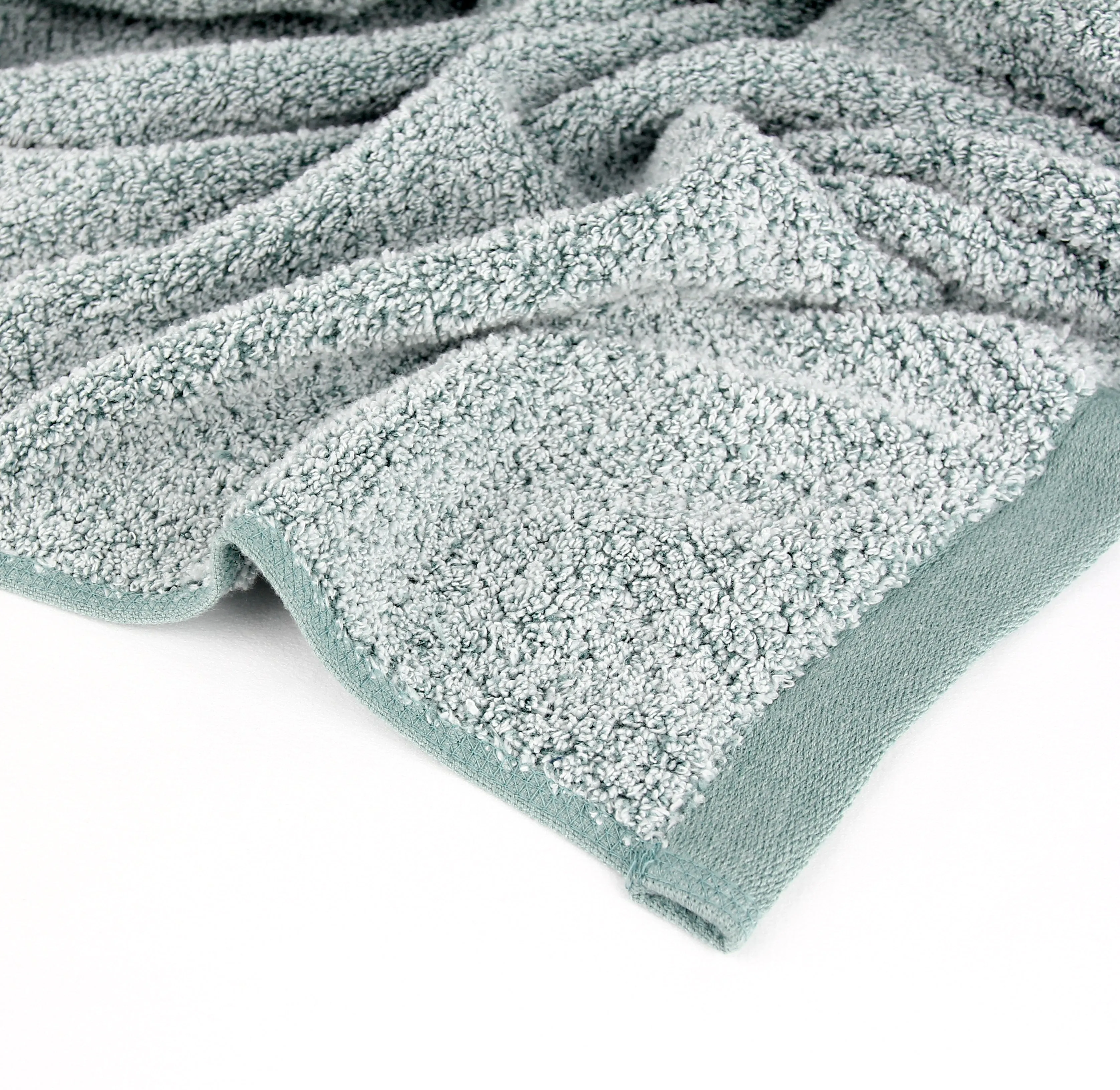 Diamond Jacquard 6 Piece Bath Towel Set Lagoon