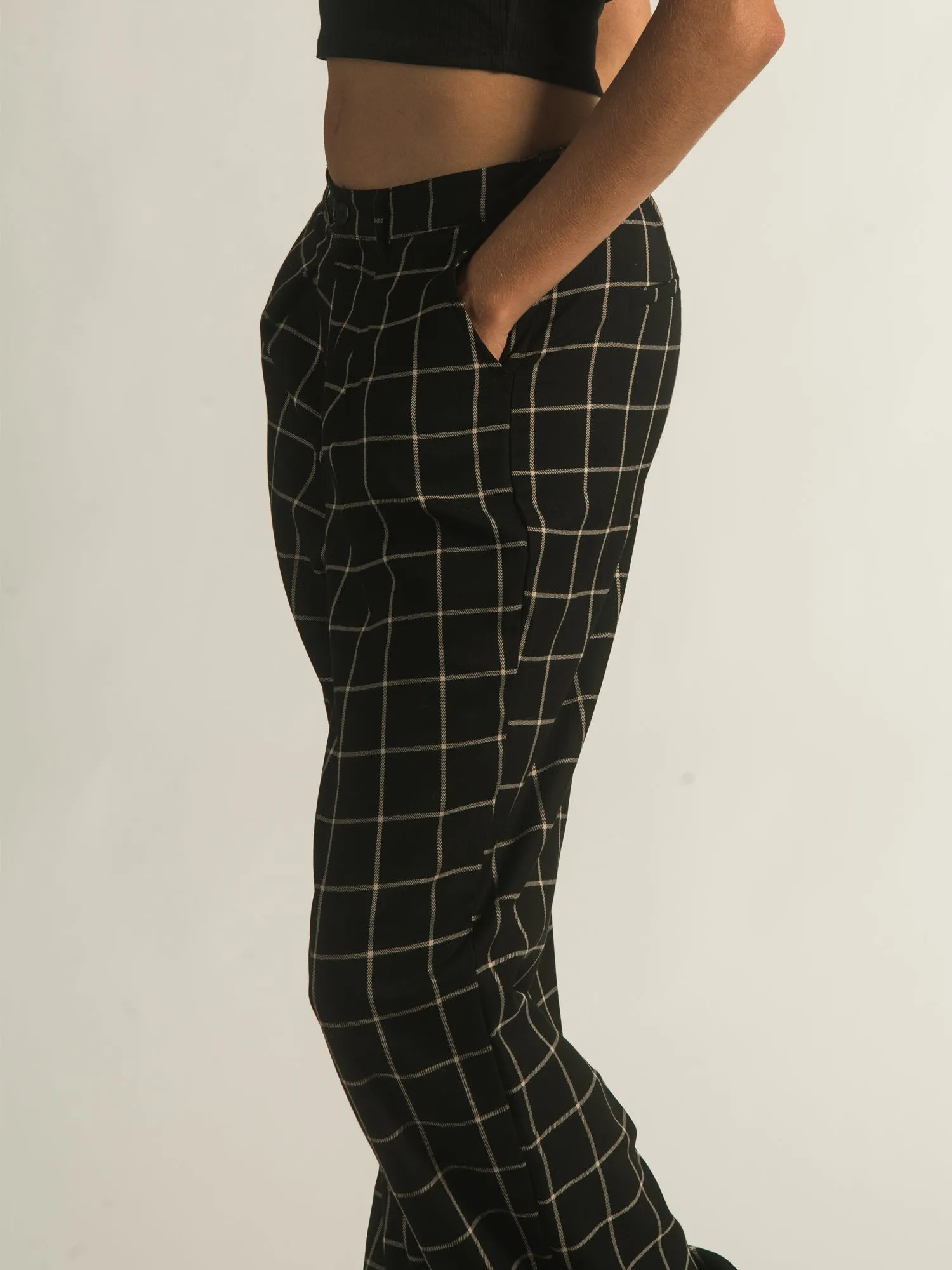 HARLOW HIGH RISE TROUSER PANTS - CLEARANCE