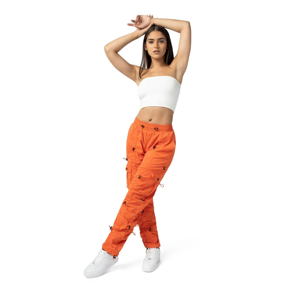 High Rise Multi Bungee Jogger - Sweet Orange