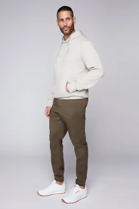 JAGGER - 5 Pocket Soft French Terry Classic Jogger - Olive