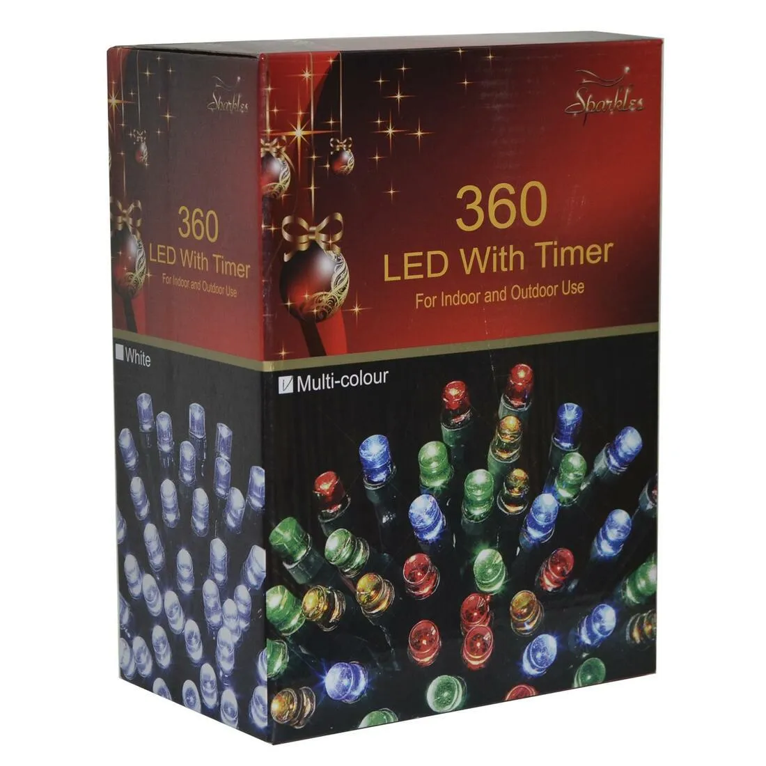 LED Christmas Lights With 6hr Timer Sets of 240/360/480/720/960