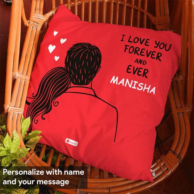 Love Plush Reversible Cushion