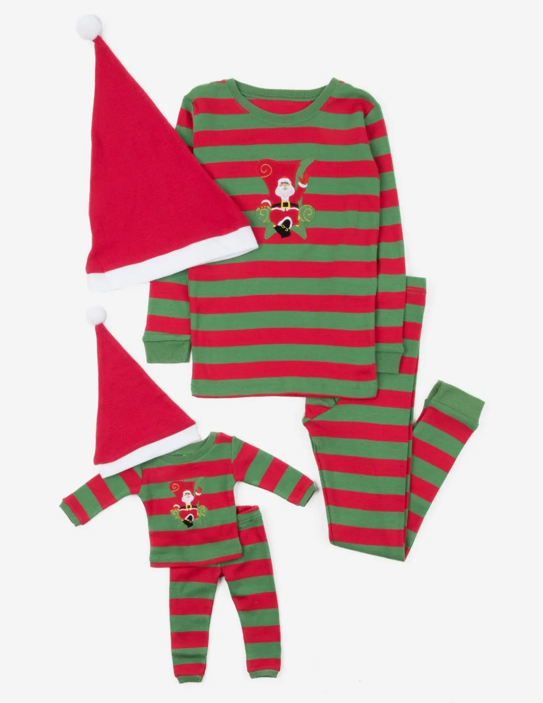 Matching Girl & Doll Christmas Pajamas