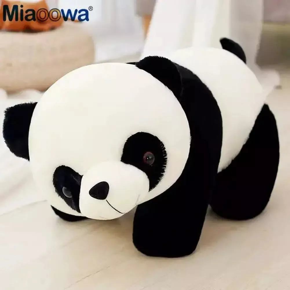 MOC  Compatible  20-70cm Cute Baby Big Giant Panda Bear Plush Stuffed Animal Doll Animals Toy Pillow Cartoon Kawaii Dolls Girls Lover