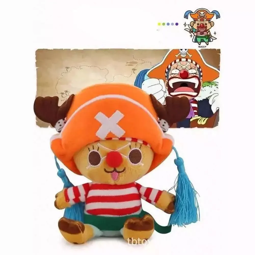 MOC  Compatible  30cm one piece figure Toys Tony Luffy Chopper Pattern Soft Stuffed Plush Dolls Kawaii Lovely Cartoon kids toys   Toy