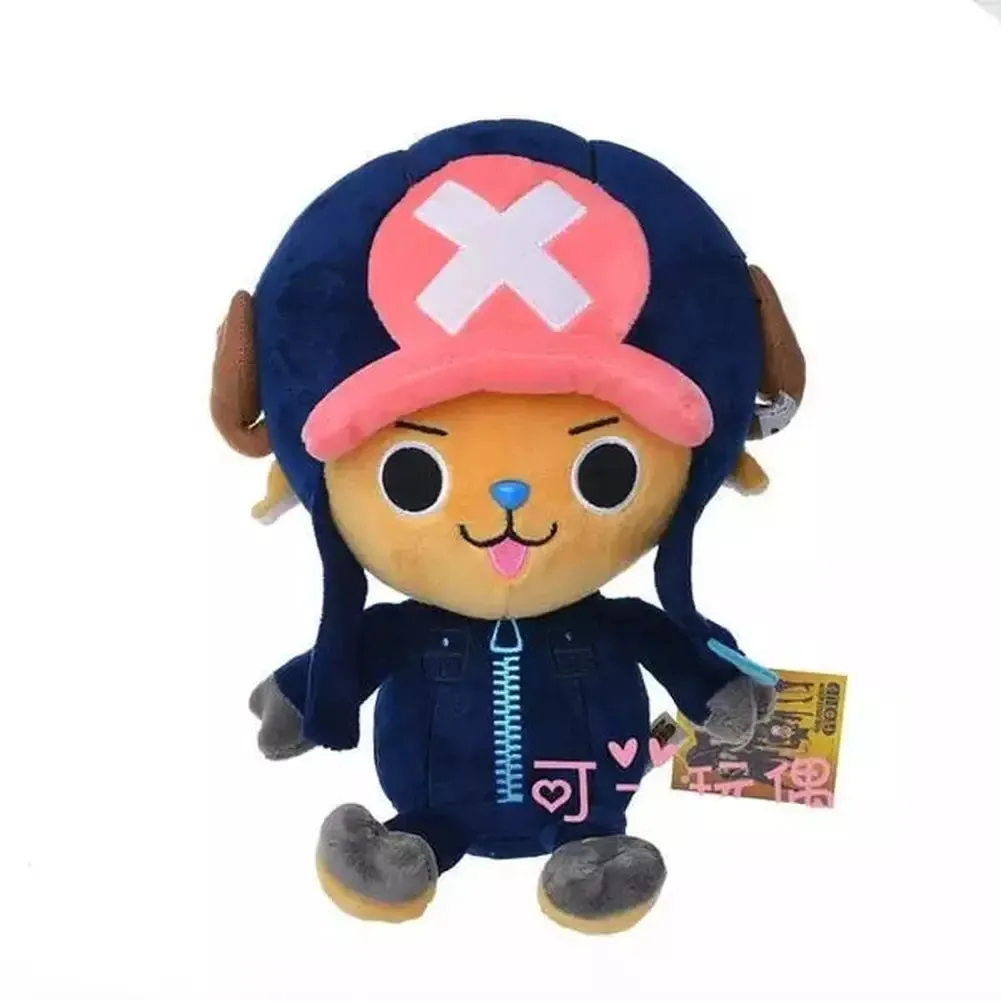 MOC  Compatible  30cm one piece figure Toys Tony Luffy Chopper Pattern Soft Stuffed Plush Dolls Kawaii Lovely Cartoon kids toys   Toy