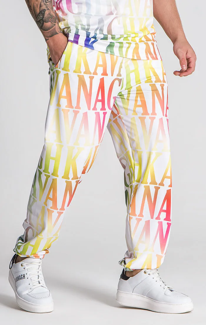 Multicolor Holi Loose Joggers