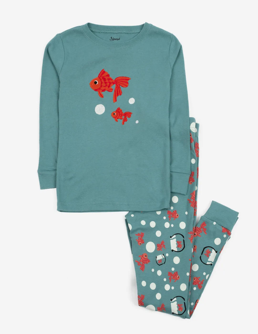 Ocean Animals Cotton Pajamas