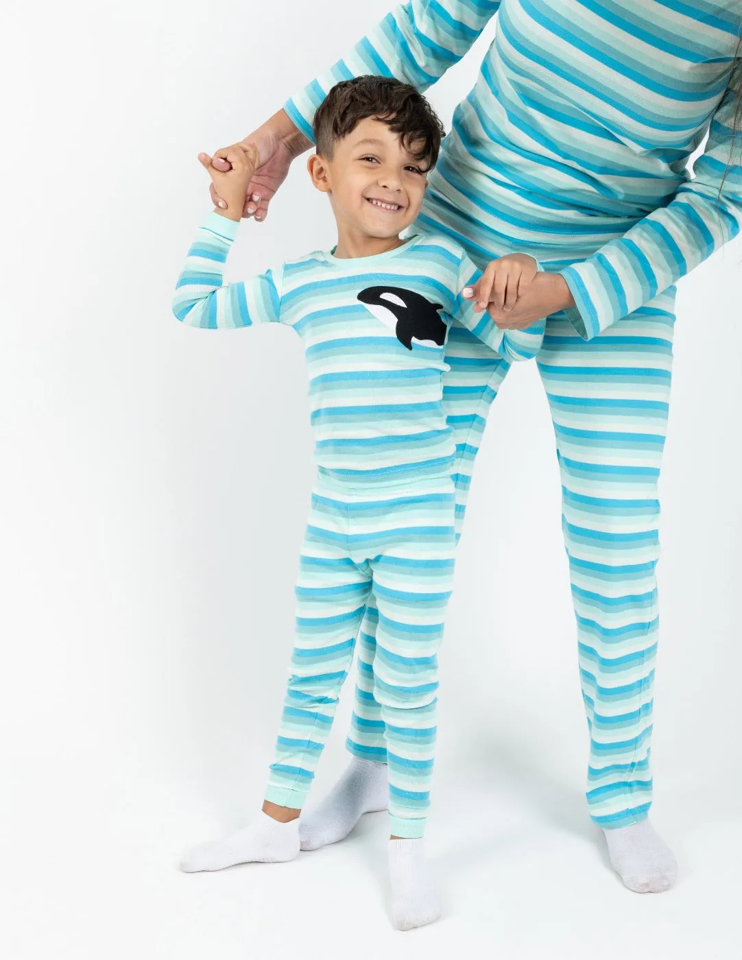 Ocean Animals Cotton Pajamas