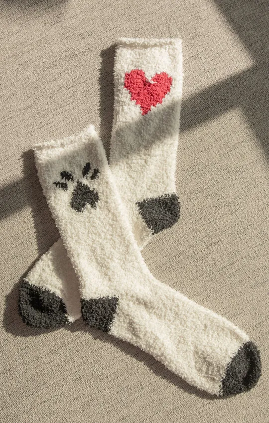 Paw Plush Socks