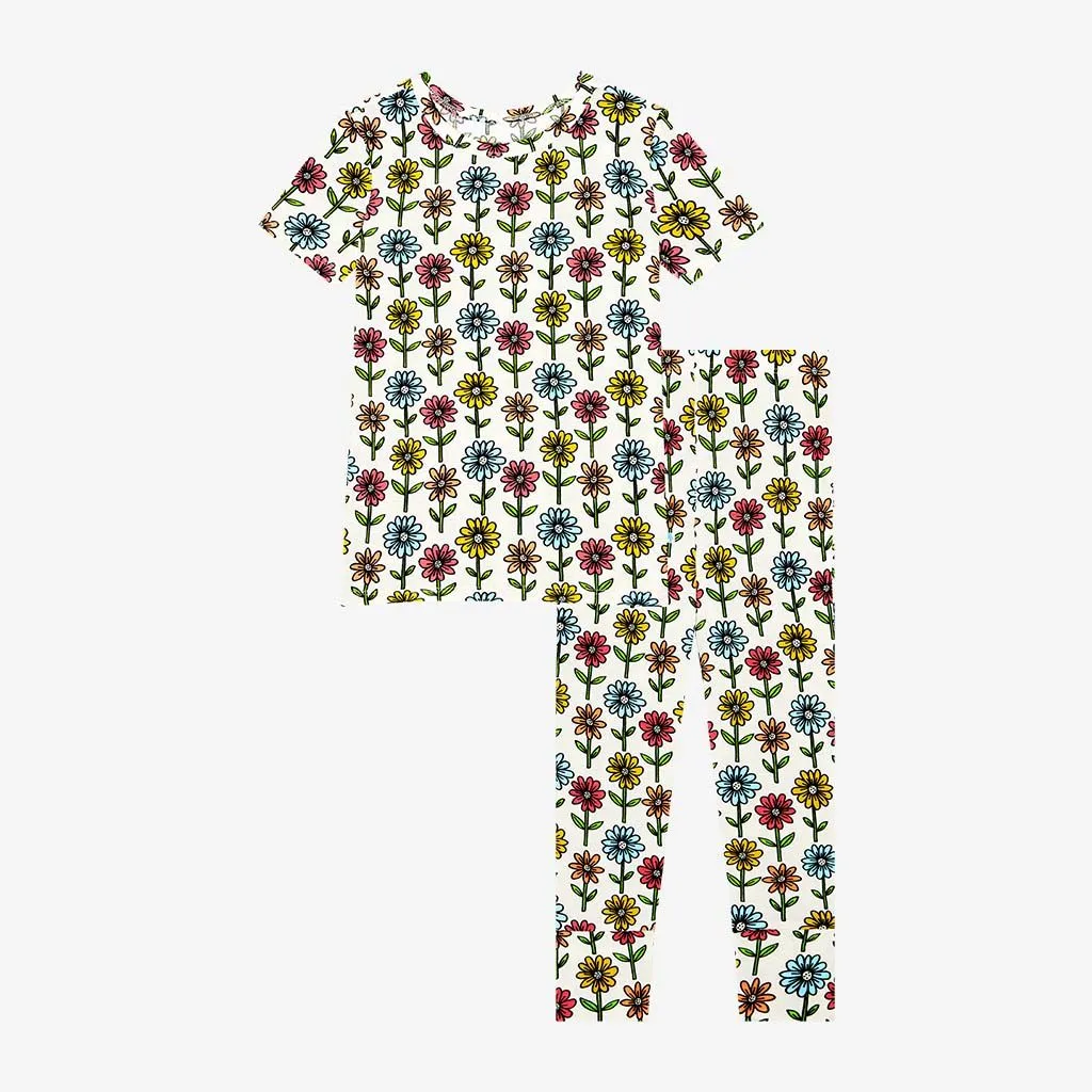 Posh Peanut Short Sleeve Basic Pajama - Maya Lynn