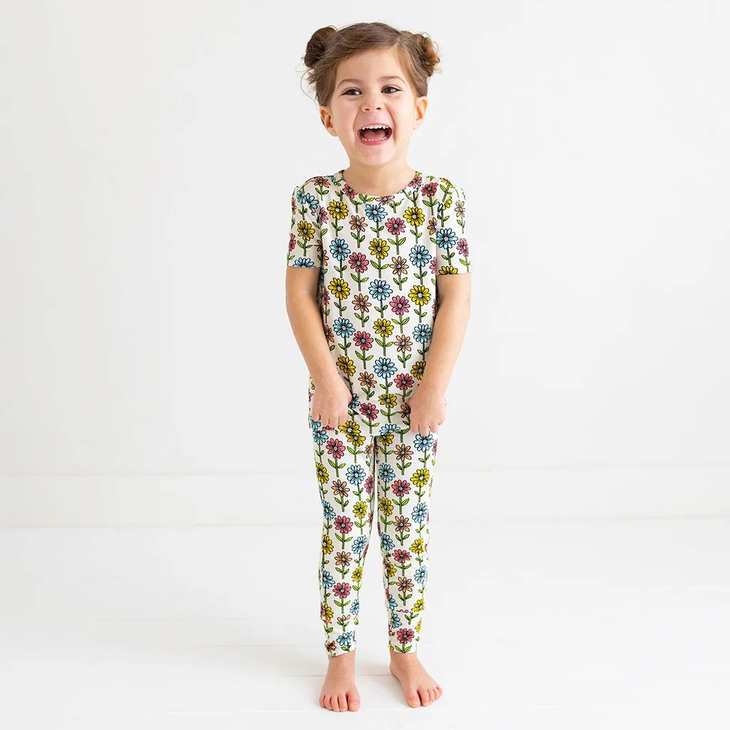 Posh Peanut Short Sleeve Basic Pajama - Maya Lynn