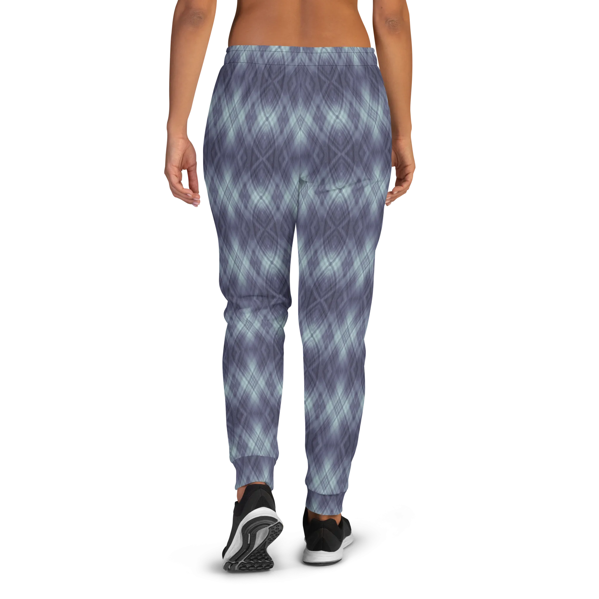 Recursia Argyle Rewired II Women's Joggers In Blue