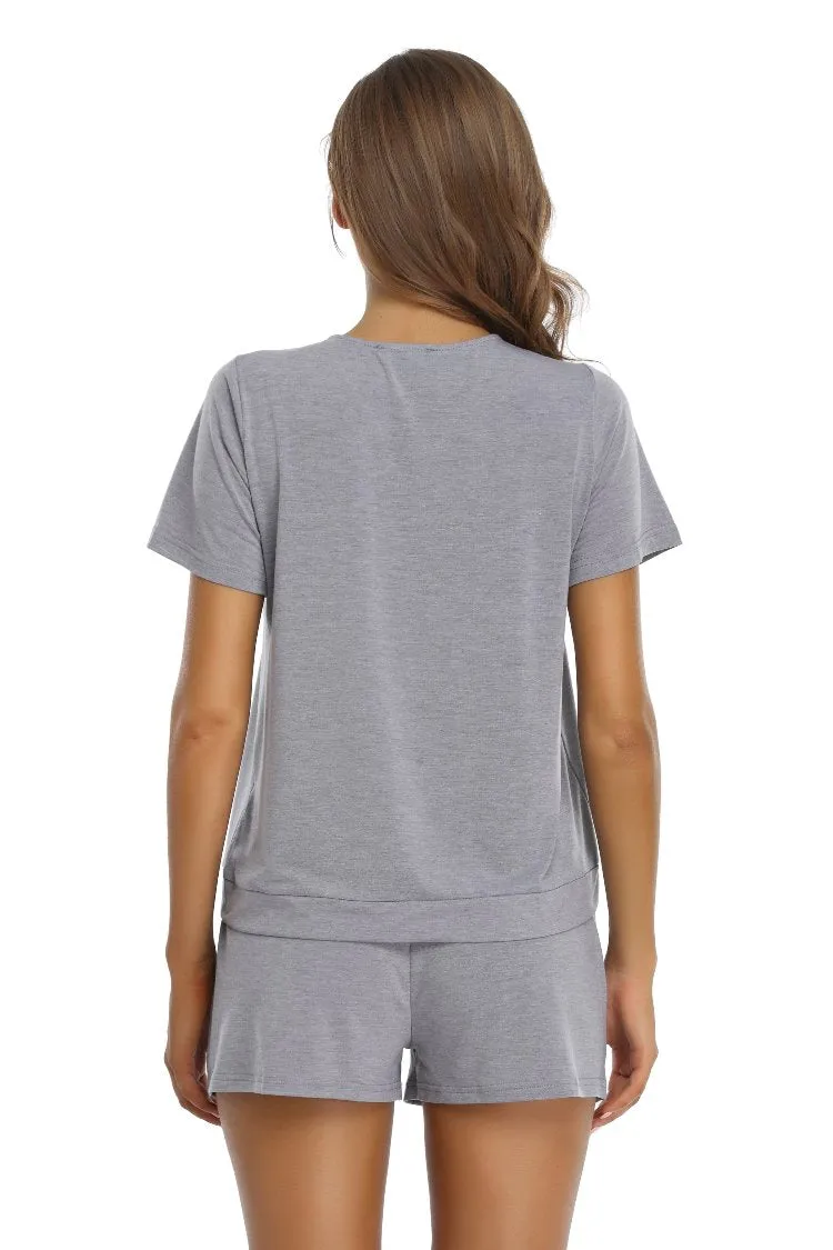 Short Sleeve Lightweight Loungewear Pajamas