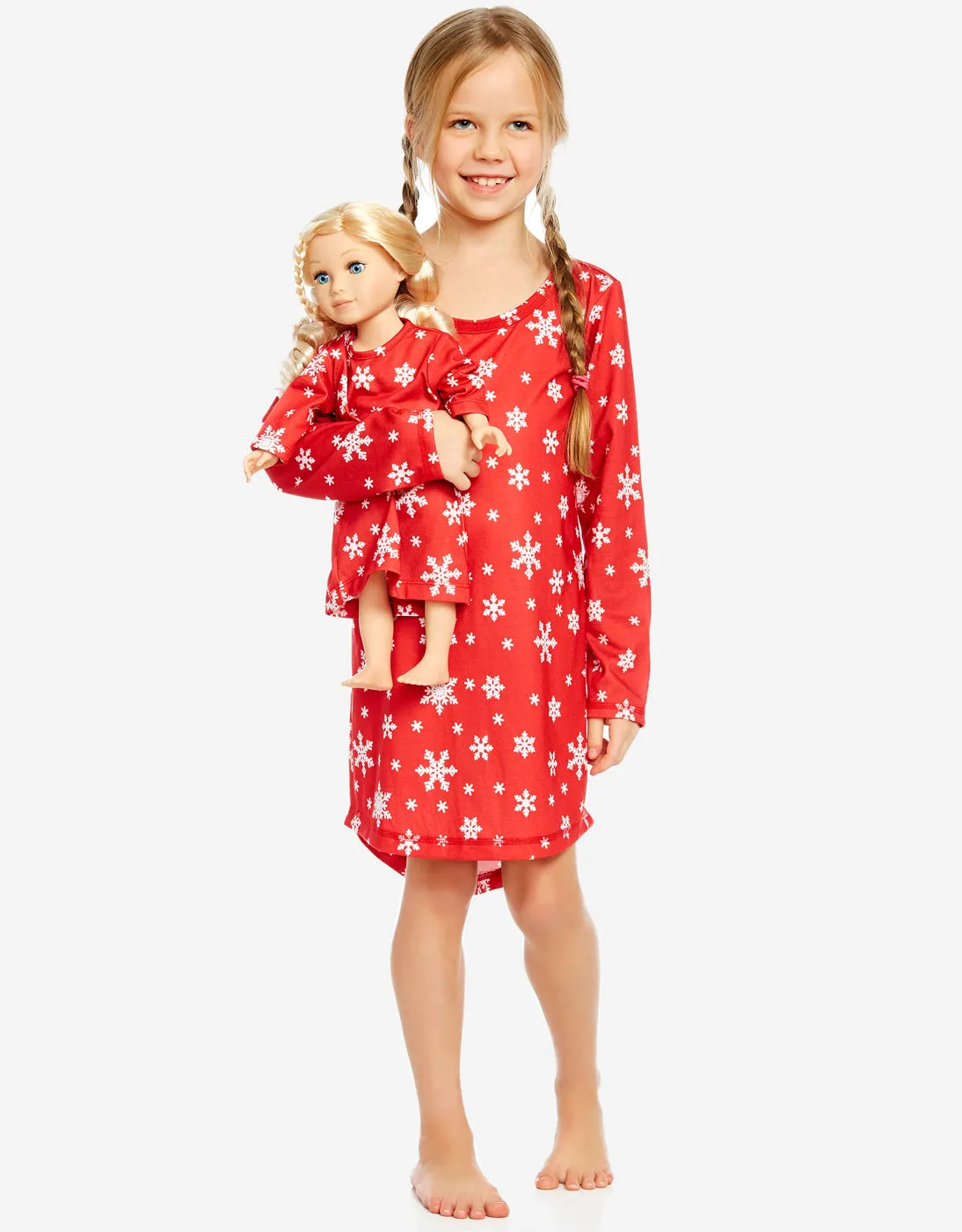 Snowflake Matching Family Pajama Set