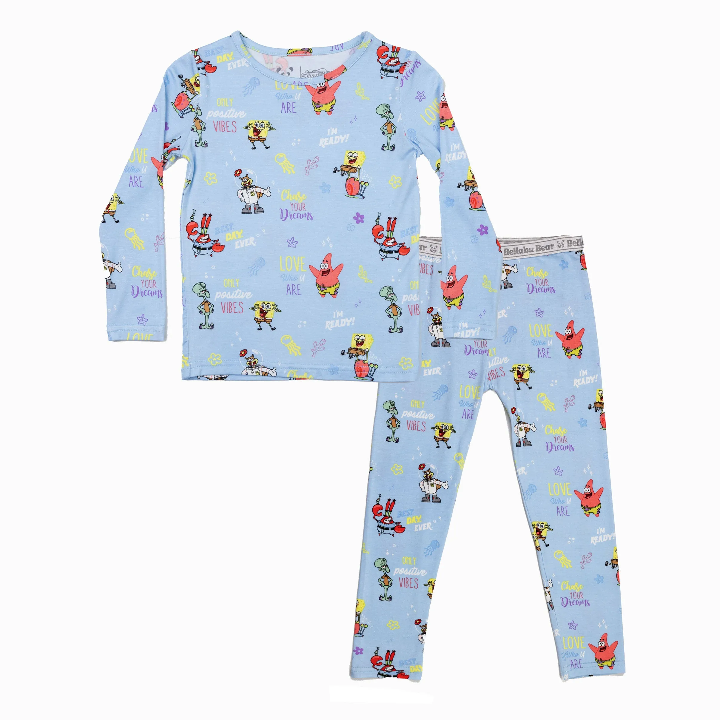 SpongeBob SquarePants: Good Vibes Bamboo Kids Pajamas