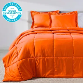 Sunkissed Orange Oversized Comforter Set