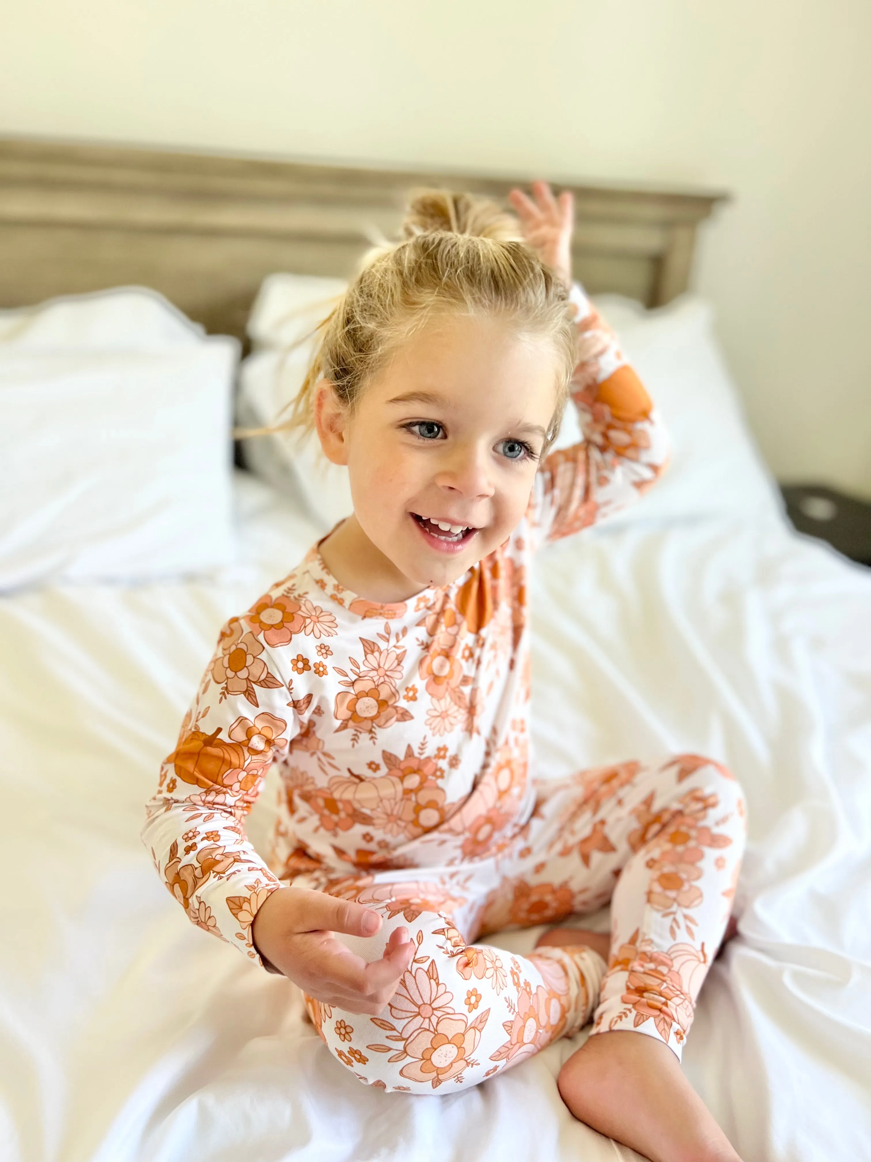 Sweet P Baby Co. 2 Piece PJ Set - Boho Pumpkins