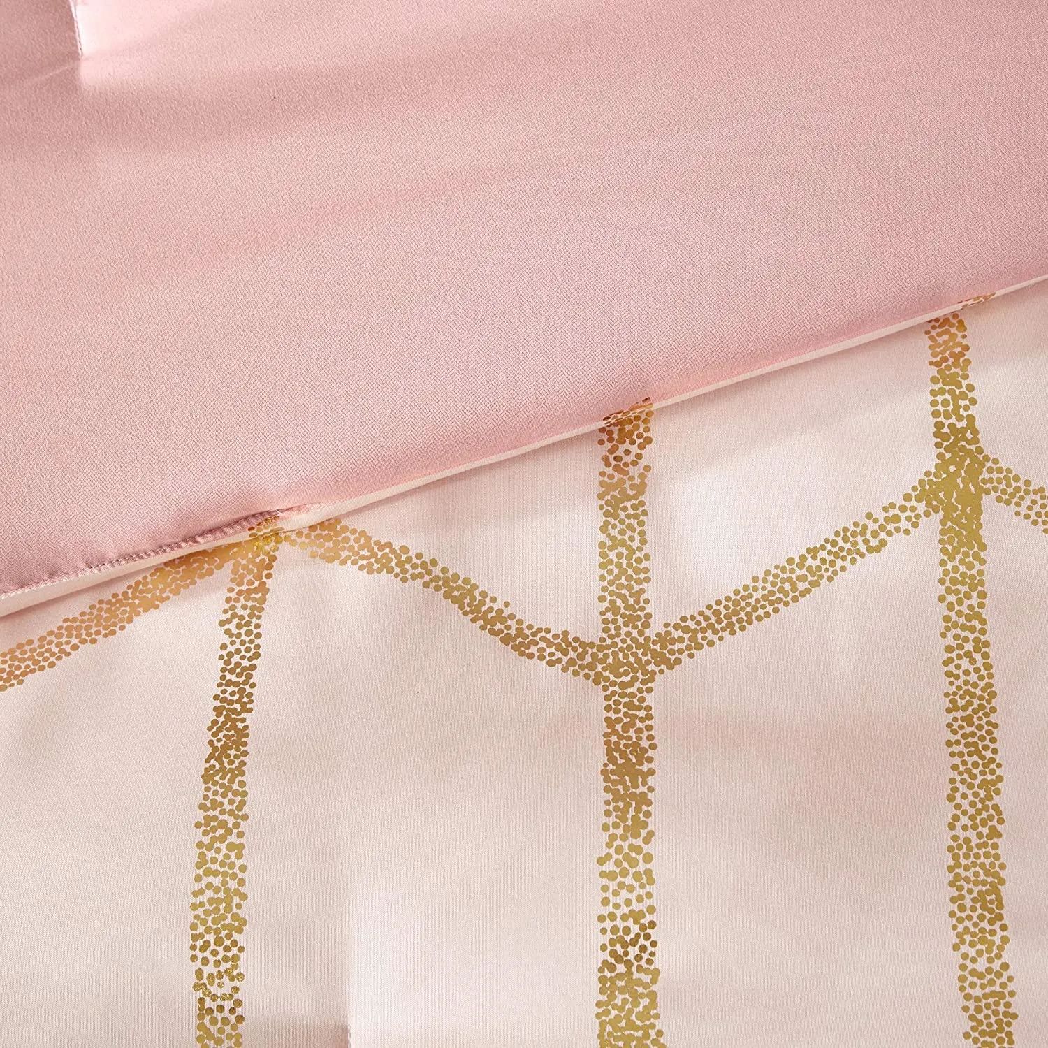 The Metallic Blush Bed Set